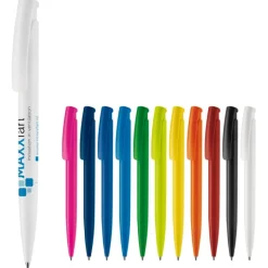 Gift Campaign Penna in plastica colorata con inchiostro blu prodotta in Germania></noscript> Penne Di Plastica