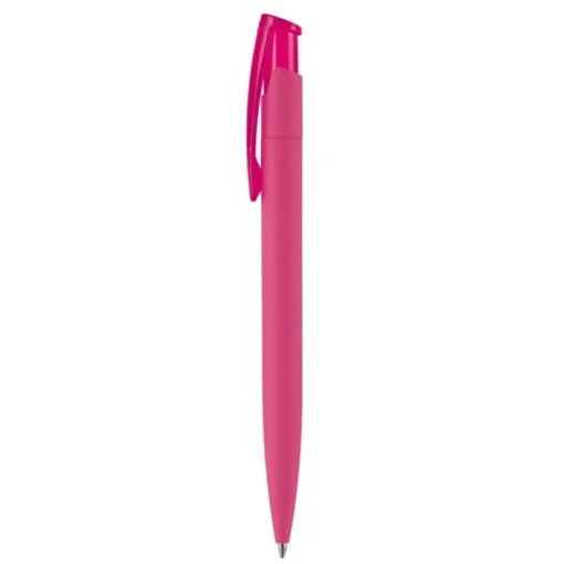 Gift Campaign Penna in plastica colorata con finitura soft-touch e inchiostro blu> Penne Di Plastica