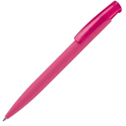 Gift Campaign Penna in plastica colorata con finitura soft-touch e inchiostro blu></noscript> Penne Di Plastica