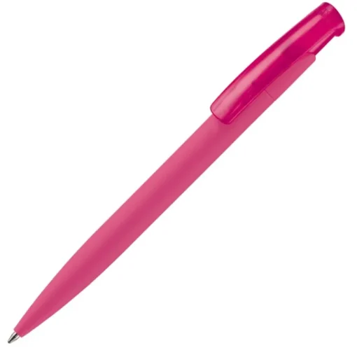Gift Campaign Penna in plastica colorata con finitura soft-touch e inchiostro blu> Penne Di Plastica