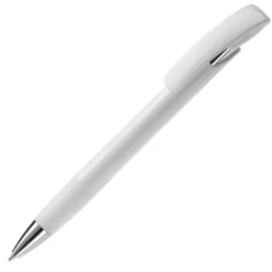 Gift Campaign Penna in plastica con clip e impugnatura colorata inchiostro blu> Penne Di Plastica