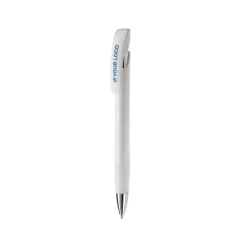 Gift Campaign Penna in plastica con clip e impugnatura colorata inchiostro blu></noscript> Penne Di Plastica