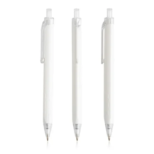 Gift Campaign Penna in plastica con dettagli trasparenti con inchiostro blu> Penne Di Plastica