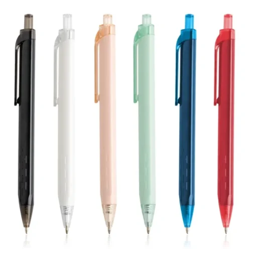 Gift Campaign Penna in plastica con dettagli trasparenti con inchiostro blu> Penne Di Plastica