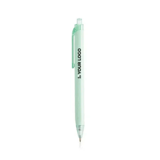 Gift Campaign Penna in plastica con dettagli trasparenti con inchiostro blu> Penne Di Plastica