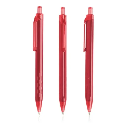 Gift Campaign Penna in plastica con dettagli trasparenti con inchiostro blu> Penne Di Plastica