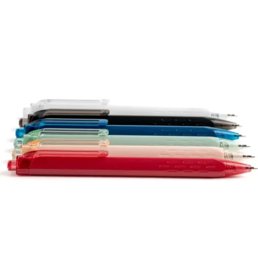 Gift Campaign Penna in plastica con dettagli trasparenti con inchiostro blu> Penne Di Plastica