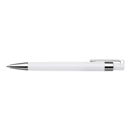Gift Campaign Penna in plastica con dettagli in metallo e inchiostro nero> Penne Di Plastica