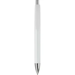 Gift Campaign Penna in plastica con pulsante e punta in metallo inchiostro blu> Penne Di Plastica
