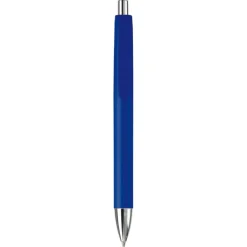 Gift Campaign Penna in plastica con pulsante e punta in metallo inchiostro blu></noscript> Penne Di Plastica