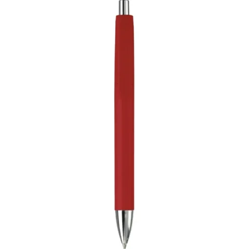 Gift Campaign Penna in plastica con pulsante e punta in metallo inchiostro blu> Penne Di Plastica