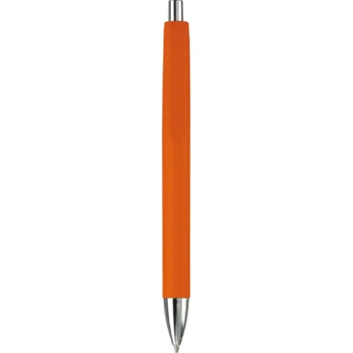 Gift Campaign Penna in plastica con pulsante e punta in metallo inchiostro blu> Penne Di Plastica
