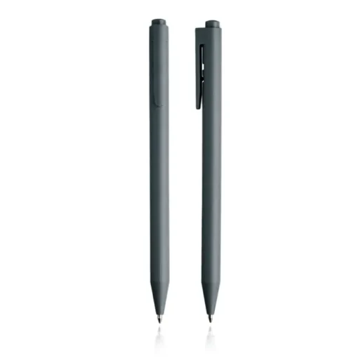 Gift Campaign Penna in plastica monocromatica con inchiostro gel blu> Penne Di Plastica