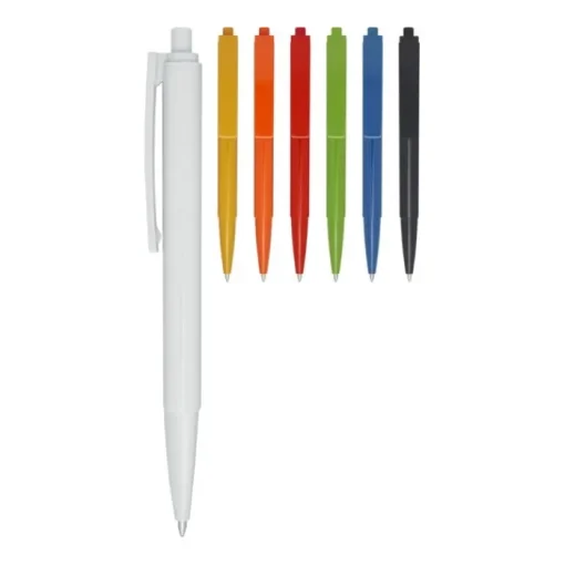 Gift Campaign Penna in plastica riciclata con molla in acciaio e inchiostro nero> Penne Di Plastica