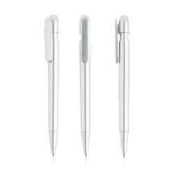 Gift Campaign Penna in plastica riciclata con clip larga con inchiostro blu></noscript> Penne Ecologiche|Penne Di Plastica