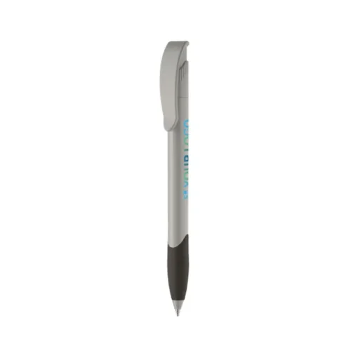 Gift Campaign Penna in plastica riciclata con clip arcuata e inchiostro blu> Penne Di Plastica