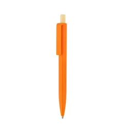 Gift Campaign Penna in plastica riciclata con pulsante in bambù inchiostro blu></noscript> Penne Ecologiche|Penne Di Plastica