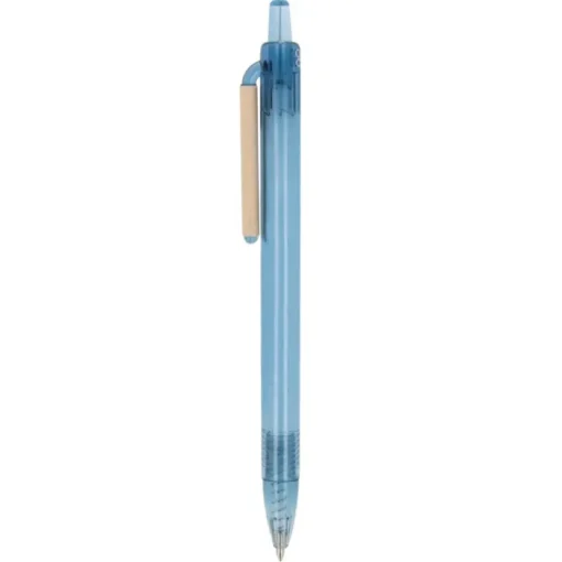 Gift Campaign Penna in plastica riciclata in colori trasparenti e inchiostro blu> Penne Di Plastica