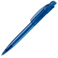 Gift Campaign Penna in plastica trasparente con pulsante squadrato e inchiostro blu></noscript> Penne Di Plastica