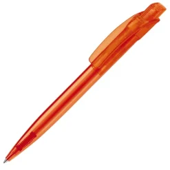 Gift Campaign Penna in plastica trasparente con pulsante squadrato e inchiostro blu></noscript> Penne Di Plastica