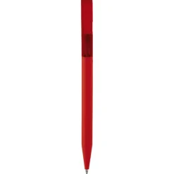 Gift Campaign Penna in plastica trasparente con finitura morbido e inchiostro blu></noscript> Penne Di Plastica