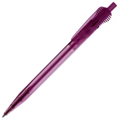 Gift Campaign Penna in plastica trasparente con originale clip e inchiostro blu></noscript> Penne Di Plastica