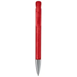 Gift Campaign Penna in plastica trasparente con puntale in metallo e inchiostro blu></noscript> Penne Di Plastica