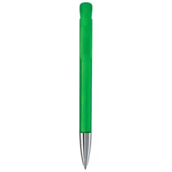 Gift Campaign Penna in plastica trasparente con puntale in metallo e inchiostro blu></noscript> Penne Di Plastica