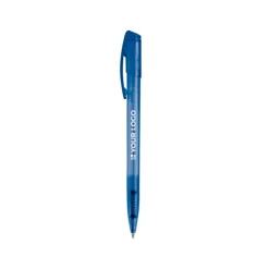 Gift Campaign Penna in plastica trasparente colorata, clip ricurvo e inchiostro blu></noscript> Penne Di Plastica