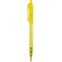 Gift Campaign Penna in plastica trasparente clip piatta e inchiostro sintetico blu></noscript> Penne Di Plastica