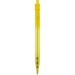 Gift Campaign Penna in plastica trasparente clip piatta e inchiostro sintetico blu></noscript> Penne Di Plastica
