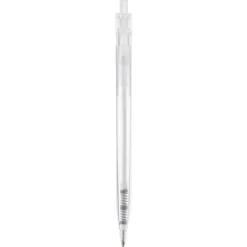 Gift Campaign Penna in plastica trasparente clip piatta e inchiostro sintetico blu></noscript> Penne Di Plastica