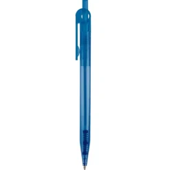 Gift Campaign Penna in plastica trasparente clip piatta e inchiostro sintetico blu></noscript> Penne Di Plastica