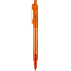 Gift Campaign Penna in plastica trasparente clip piatta e inchiostro sintetico blu></noscript> Penne Di Plastica