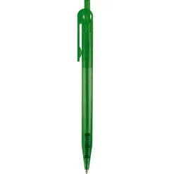 Gift Campaign Penna in plastica trasparente clip piatta e inchiostro sintetico blu></noscript> Penne Di Plastica