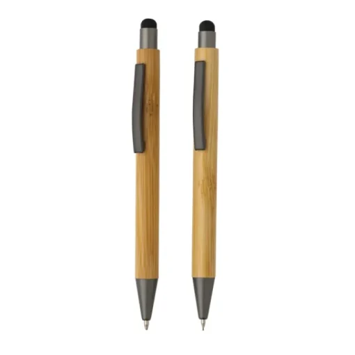 Gift Campaign Penna inchiostro blu e Portamine in bambù FSC personalizzati Conscious> Gadget Ecologici|Penne Ecologiche