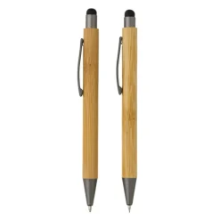 Gift Campaign Penna inchiostro blu e Portamine in bambù FSC personalizzati Conscious></noscript> Gadget Ecologici|Penne Ecologiche
