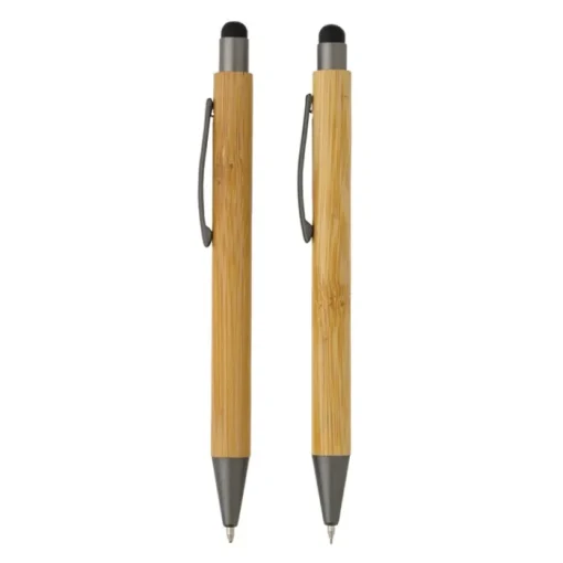 Gift Campaign Penna inchiostro blu e Portamine in bambù FSC personalizzati Conscious> Gadget Ecologici|Penne Ecologiche
