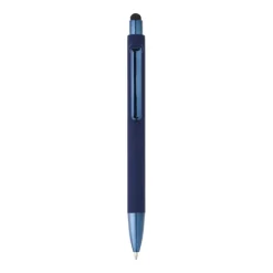 Gift Campaign Penna lussuosa con finitura opaca, dettagli lucidi ed inchiostro blu></noscript> Penne Di Plastica