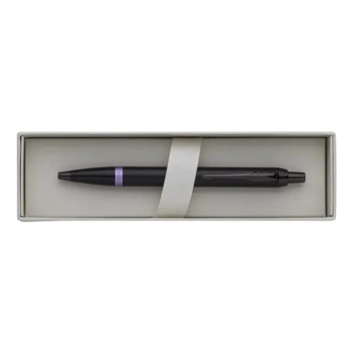 Gift Campaign Penna metallica con meccanismo a scatto e inchiostro blu Parker> Penne In Metallo
