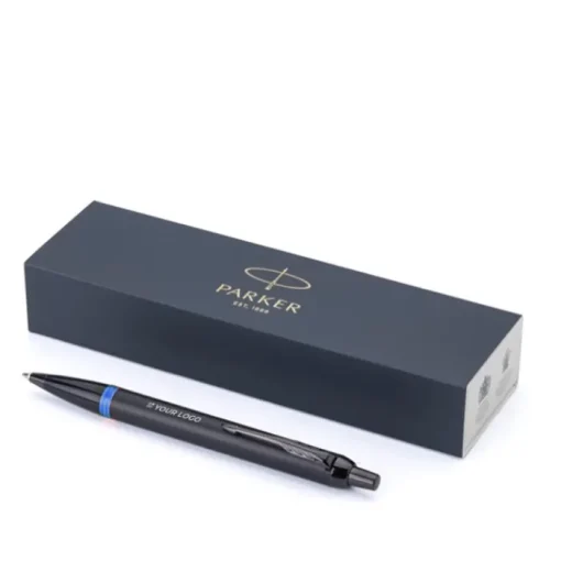Gift Campaign Penna metallica con meccanismo a scatto e inchiostro blu Parker> Penne In Metallo