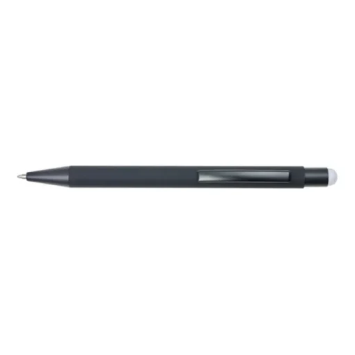 Gift Campaign Penna nera biro personalizzabile in alluminio inchiostro blu Laser> Penne Touch|Penne In Metallo