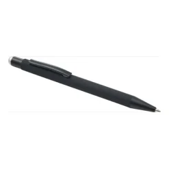 Gift Campaign Penna nera biro personalizzabile in alluminio inchiostro blu Laser></noscript> Penne Touch|Penne In Metallo