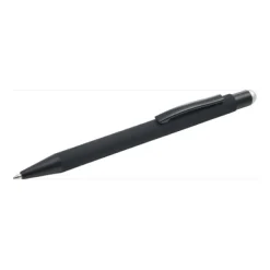 Gift Campaign Penna nera biro personalizzabile in alluminio inchiostro blu Laser></noscript> Penne Touch|Penne In Metallo