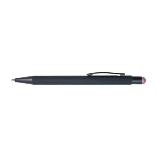 Gift Campaign Penna nera biro personalizzabile in alluminio inchiostro blu Laser> Penne Touch|Penne In Metallo