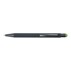 Gift Campaign Penna nera biro personalizzabile in alluminio inchiostro blu Laser></noscript> Penne Touch|Penne In Metallo