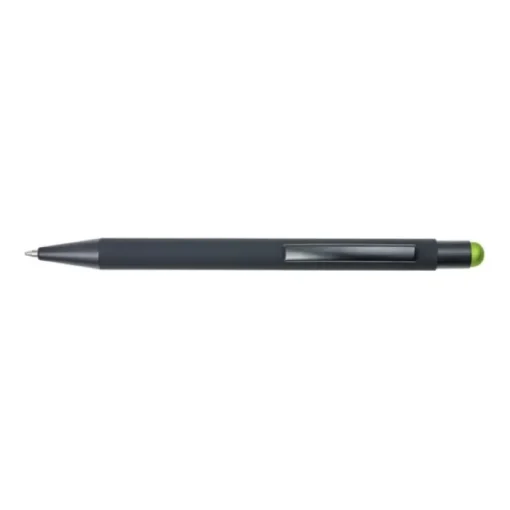 Gift Campaign Penna nera biro personalizzabile in alluminio inchiostro blu Laser> Penne Touch|Penne In Metallo