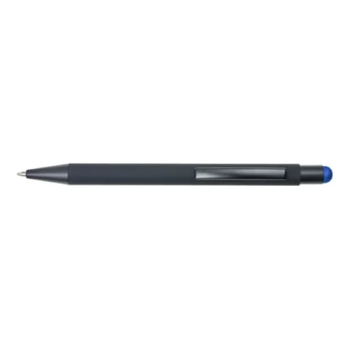 Gift Campaign Penna nera biro personalizzabile in alluminio inchiostro blu Laser> Penne Touch|Penne In Metallo
