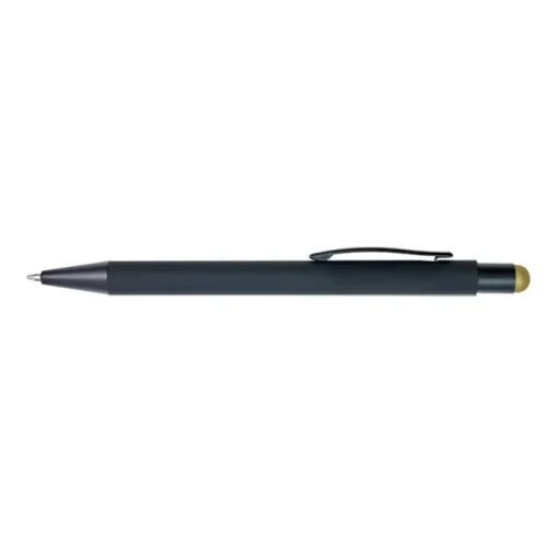 Gift Campaign Penna nera biro personalizzabile in alluminio inchiostro blu Laser> Penne Touch|Penne In Metallo