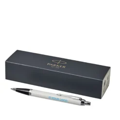 Gift Campaign Penna personalizzata con dettagli in oro inchiostro blu Parker IM Gold></noscript> Penne In Metallo